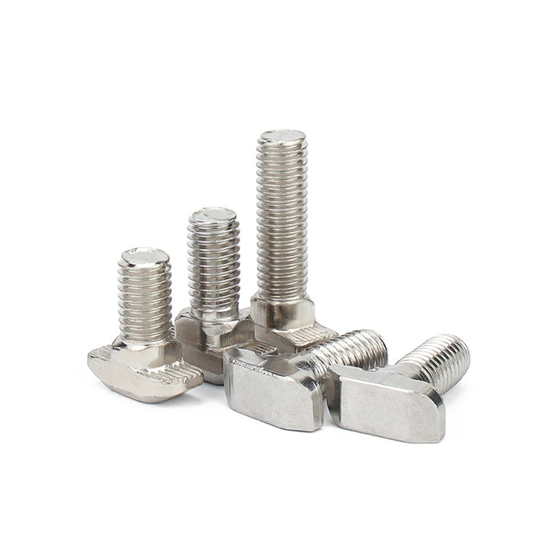 DIN186 ステンレス鋼 T ヘッド ボルト、角首ボルト付き DIN186 ステンレス鋼 T ヘッド ボルト、角首ボルト付き