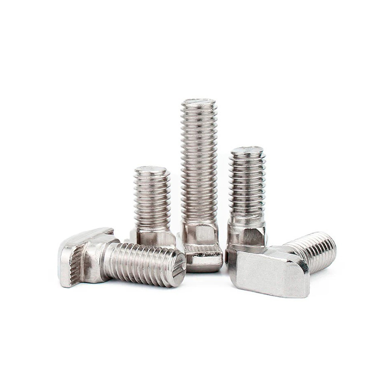 DIN186 ステンレス鋼 T ヘッド ボルト、角首ボルト付き DIN186 ステンレス鋼 T ヘッド ボルト、角首ボルト付き