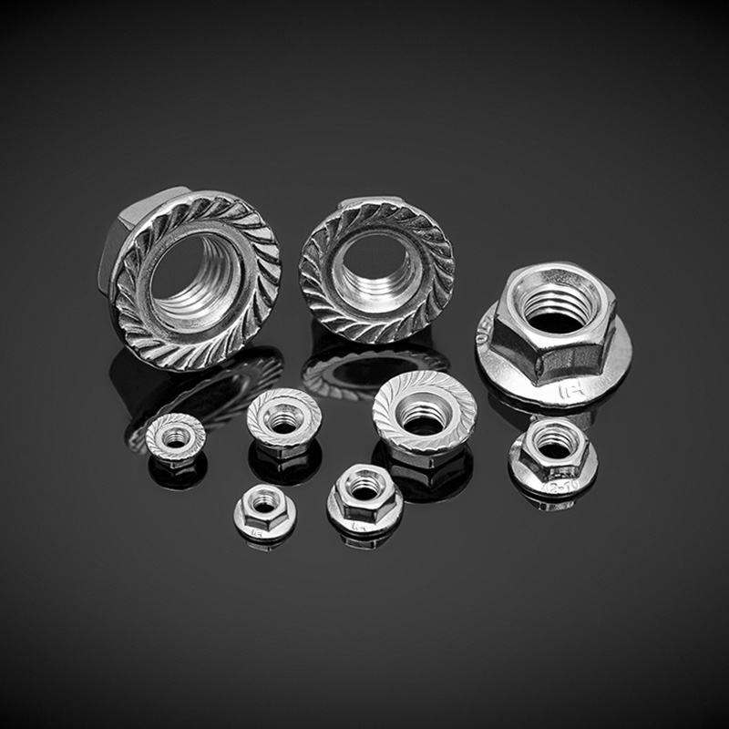 DIN 6923 ステンレス鋼六角フランジ ナット